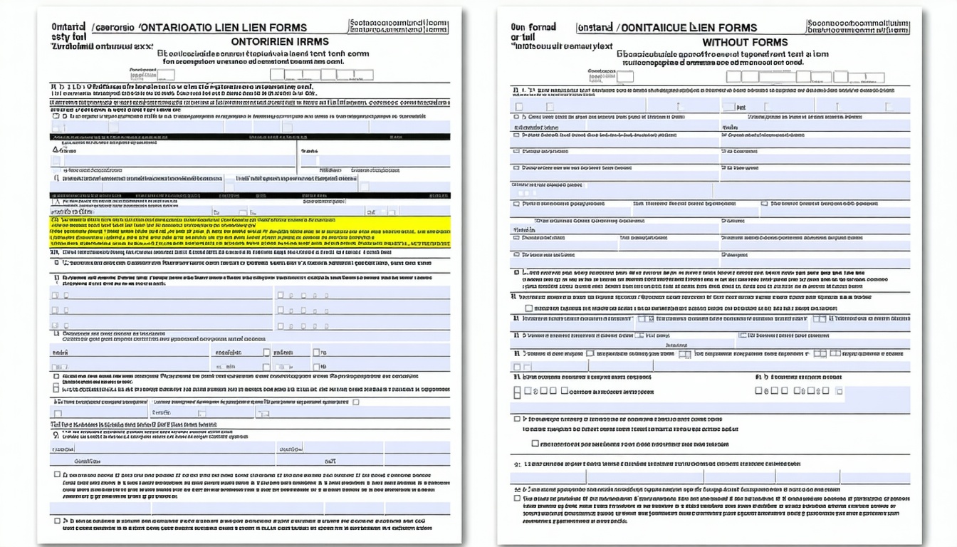 ontario lien forms